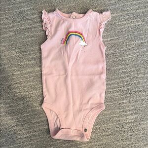 Pink Rainbow Kids One Piece - 6 months
